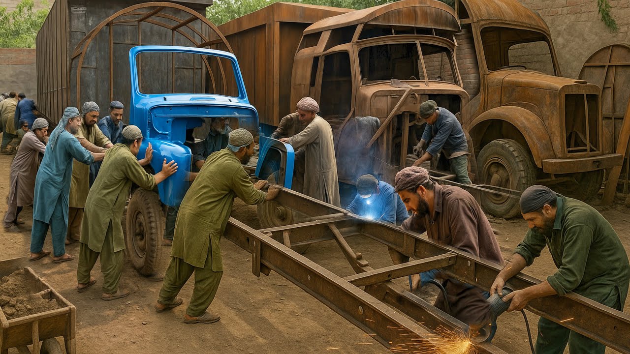 The Real Story of Loader Truck Construction – Hard Work in Action