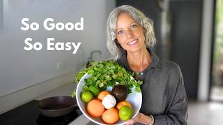 Perfect Chicken Orange and Avocado Salad + Easy Dressing