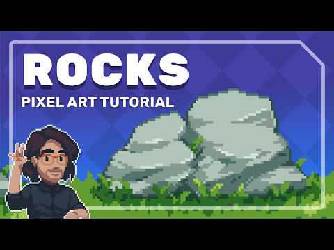 Pixel Art Class - Let's Draw Rocks!