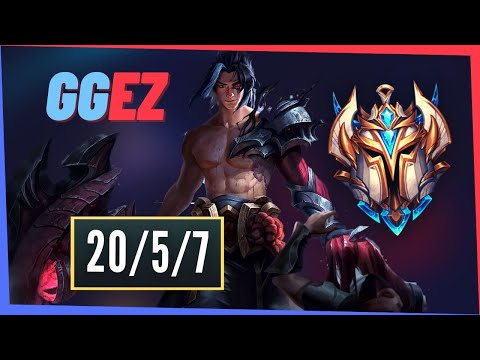 Best Kayn NA Casually Dropping 20 kills in Challenger - League of Legends
