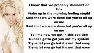 Britney Spears - Inside out (lyrics)