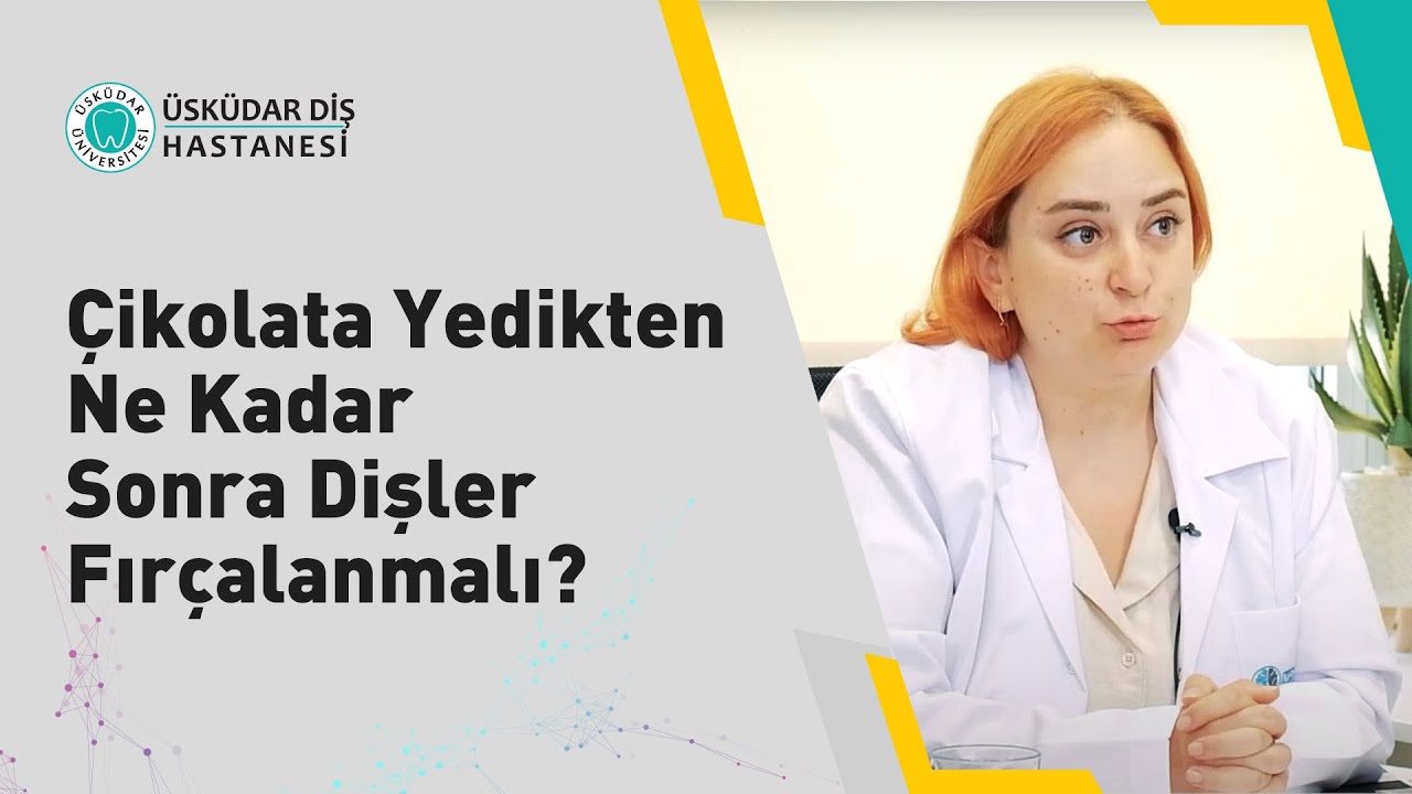 Çikolata Yedikten Ne Kadar Sonra Dişler Fırçalanmalı?