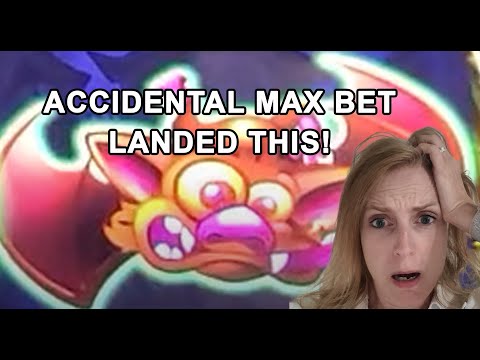 My Friend Accidentally Hit MAX BET on Cats, Bats, and Hats and This Happened!