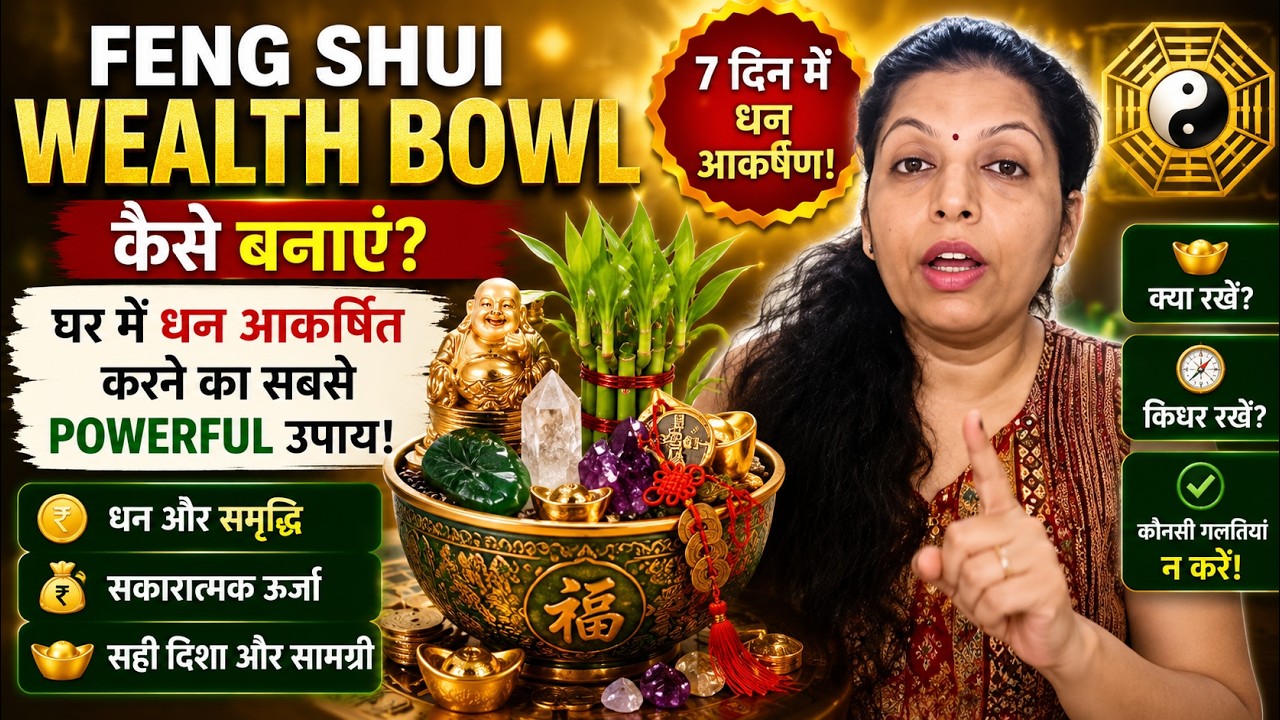Feng Shui Wealth Bowl कैसे बनाएं? 💰 घर में धन आकर्षित करने का आसान उपाय @Astrovaaniofficial