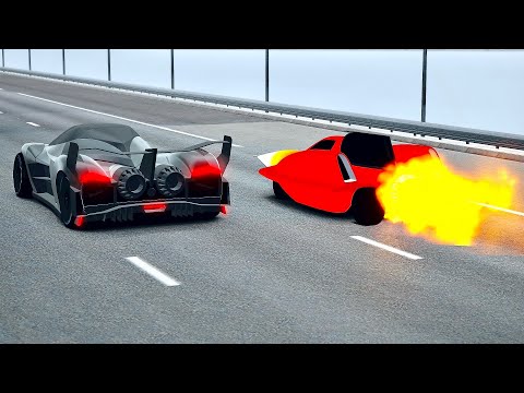 Devel Sixteen vs Go-Kart Hypersonic - Drag Race 20 KM