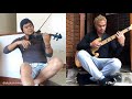 Audioslave Like A Stone Cover Violin And Bass Guitar By Digital Strings