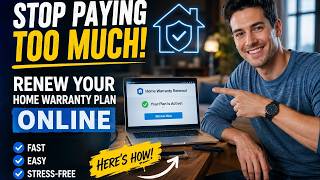 So verlängern Sie Ihren Home-Warranty-Plan online