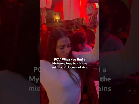 I found the best bar in the French Alps #nightlife