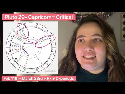 Critical Timeframe: Pluto at 29 degrees Capricorn