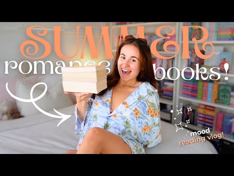 mood reading SUMMER ROMANCE BOOKS 🌺📖🌞⛱️ | *reading vlog
