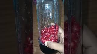 Tried NutriPro Juicer Mixer Grinder #shorts #pomegranatejuice #nutripro