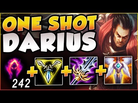EVERYONE'S GETTING DUNKED! DARK HARVEST 1v9 DARIUS BUILD IS 100% BUSTED! League of Legends Gameplay