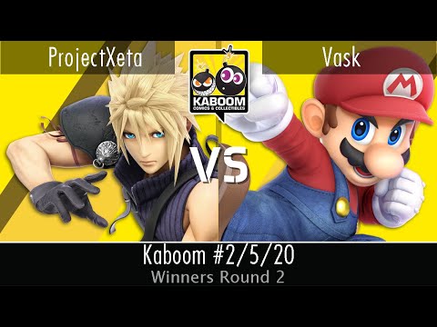 ProjectXeta (Cloud) vs Vask (Mario) - WR2 - Kaboom 2/5/2020