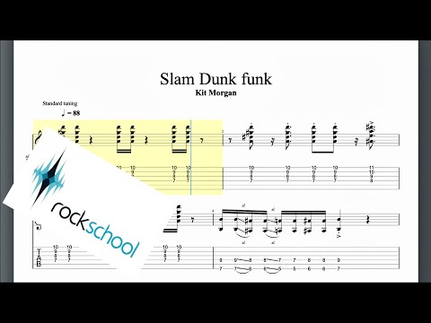 Slam Dunk Funk Rockschool Grade 5 Guitar