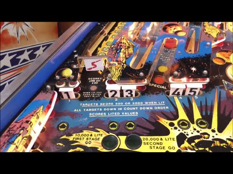 Repairing Stern's Super Cool Memory Drop Targets From 1980's Flight 2000 Pinball Machine