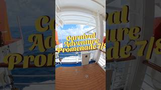 Carnival Adventure Promenade Deck 7/8 #carnival #carnivaladventure #promenade #carnivalaustralia