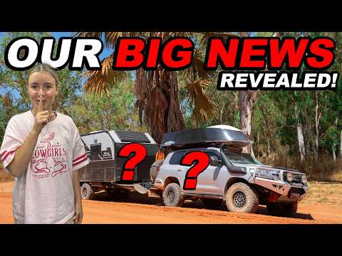 The secret is out! Huge News our biggest announcement! new 4x4? new caravan? quitting youtube?