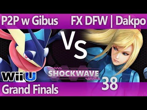 SW38 - P2P with Gibus (Greninja) vs FX DFW | Dakpo (ZSS) - Grand Finals