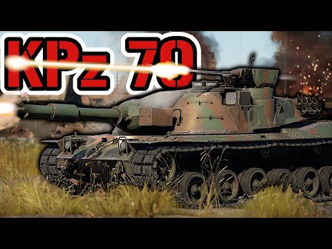 How powerful is the Kampfpanzer 70 really?! - KPz 70 and MBT-70 - War Thunder