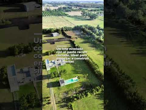 Lote 2000 m² ideal casa de fin de semana. San Andrés de Giles