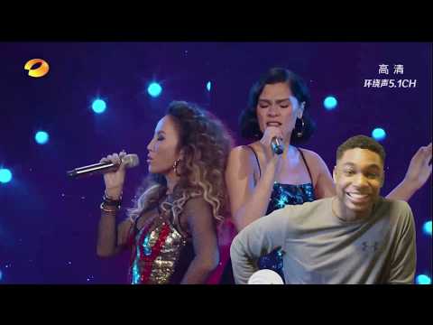 JessieJ 李玟 KZ·谭定安《Bang Bang》 - 单曲纯享《歌手2018》EP13 Singer 2018【歌手官方频道】AMERICAN REACTION!!