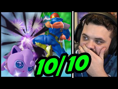 Reacting to the MOST STYLISH COMBOS in Smash Bros