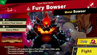 Super Smash Bros Ultimate: Fury Bowser Spirit Battle