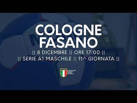 Serie A1M [11^]: Cologne - Fasano 24-25
