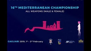 Scherma a Cagliari: 16a edizione dei Campionati del Mediterraneo