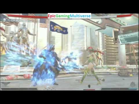 Poison Ivy VS Batman In A Injustice 2 Match / Battle / Fight