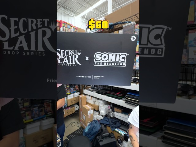 Vídeo relacionado con Magic The Gathering Secret Lair x Sonic The Hedgehog: Friends & Foes - Edición sin Papel de Aluminio