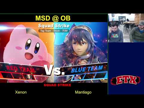Xenon Vs. Mantiago Winners Finals Squad Strike - MSD @ OB