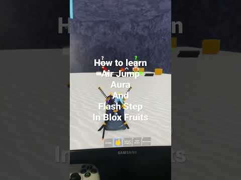 How to get Air Jump,Aura,and Flash Step in Blox Fruits