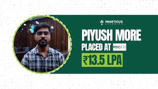 "From Fresher to Data Scientist in Months – Piyush’s Story!"
