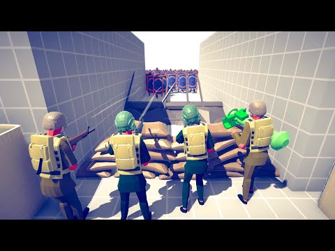 ARMY SOLDIER vs 100 UNITS 🎖️🎖️🎖️ | Totally Accurate Battle Simulator TABS