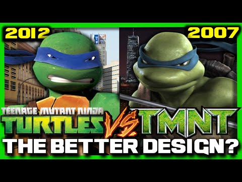 2012 TMNT vs 2007 TMNT: The Designs Compared