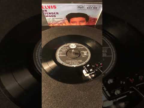 Elvis Presley- Love Me Tender ( Vinyl 45 ) From 1956 .