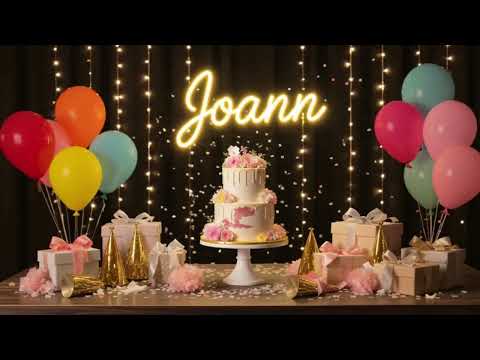 Joann Birthday Song – Happy Birthday Joann