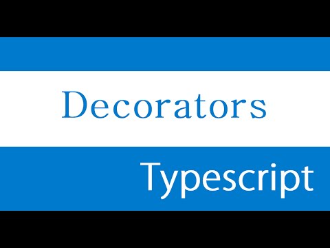 ES6 and Typescript Tutorial 1 Introduction