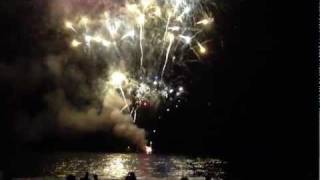 Neil Diamond Concert Fireworks Finale on Wailea Beach Maui