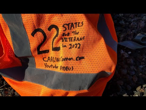 22 States - Lucky Broken Wheel in Mesquite Nevada - Casino and Shower and Buffet 😃