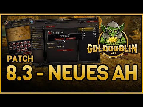 Neues Auktionshaus Patch 8.3