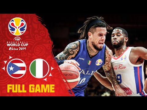 Puerto Rico couldn't stop Italy! - Full Game - FIBA Basketball World Cup 2019