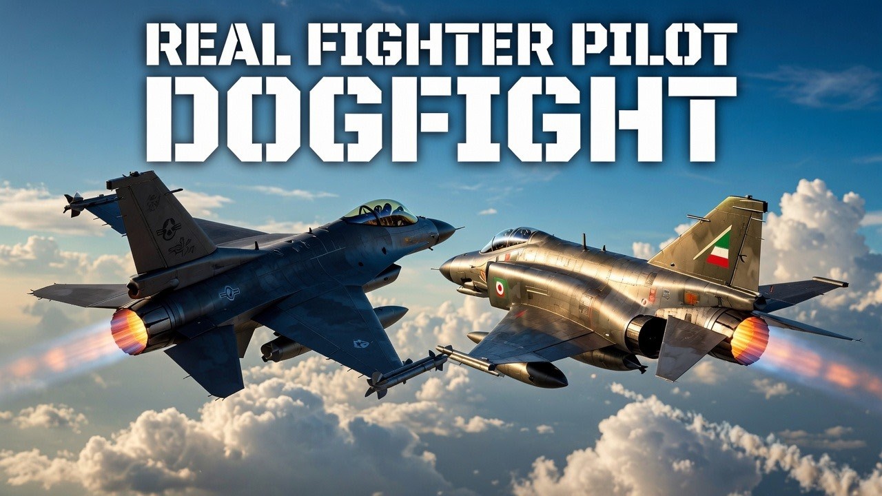 Real Fighter Pilot Dogfights!