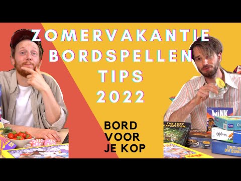 Bord Voor Je Kop - Zomerspecial Spellentips 2022