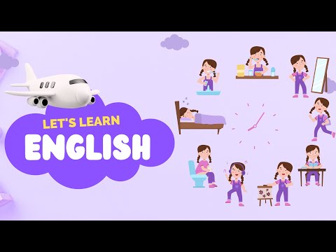 Learn English - Daily Routine | English Language Learning | Educational Kids Video | Little Samar