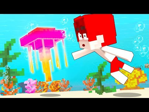 FUOCHETTO RISCHIA DI TOCCARE UNA MEDUSA GIGANTE!!! - Vacanze su Minecraft ITA