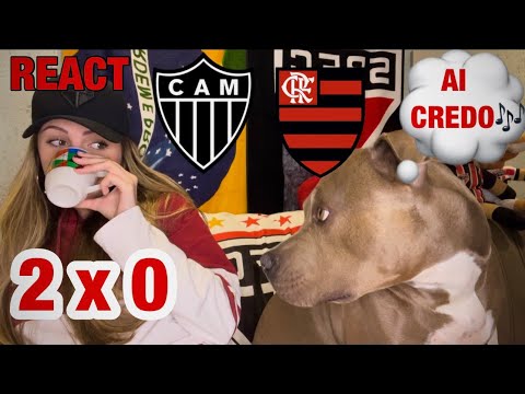 CRISE NO MENGÃO? REACT- ATLÉTICO MG 2 x 0 FLAMENGO
