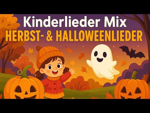 Kinderlieder Mix🎶| Top 6 Happy_Kids_Music Herbst- & Halloweenlieder zum Mitsingen🪁​​🎃 deutsch | neu✨
