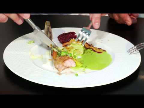 Jesper Bogren presenterar sin rätt. Årets Kock 2014: Semifinal #2 - Växjö